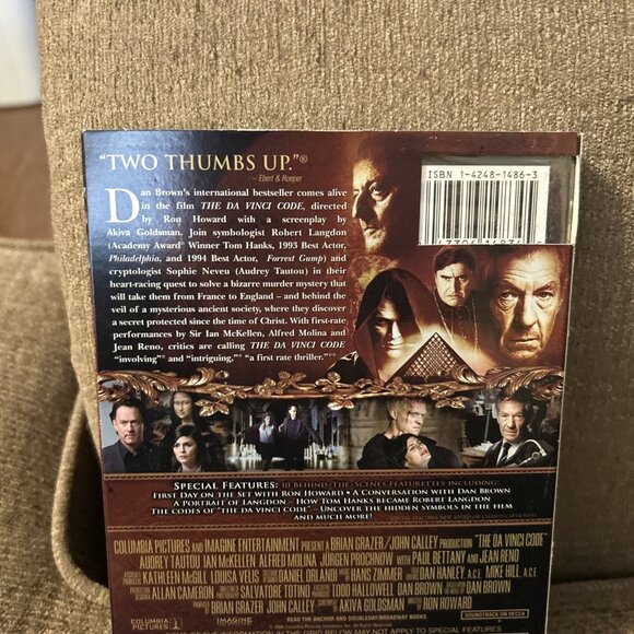 The DaVinci Code DVD Movie 2006 Special Edition 2 Disc Wide Screen New Sealed - Picture 5 of 7